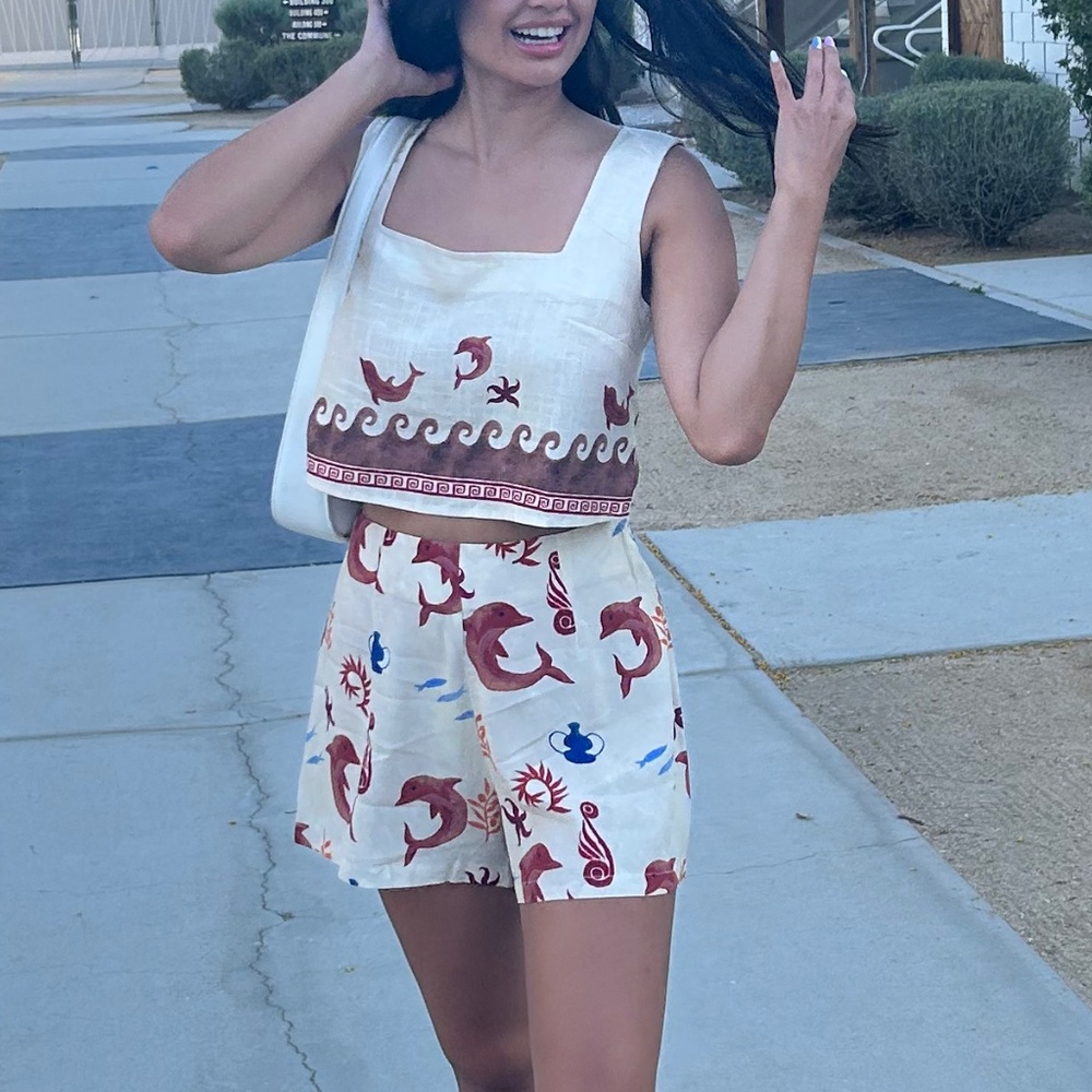 Verge girl matching set